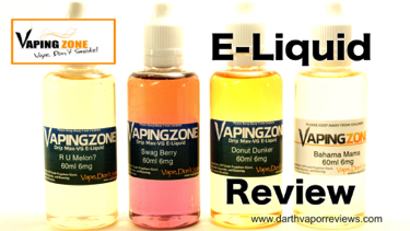 Vaping Zone E-Liquid Review